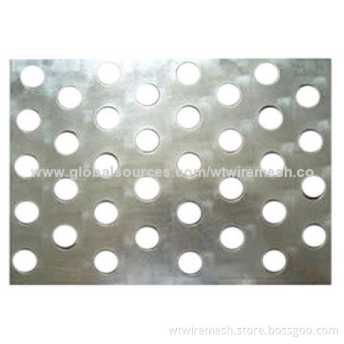 Gal perforated sheet metal